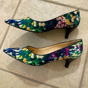 Summer Floral Heels